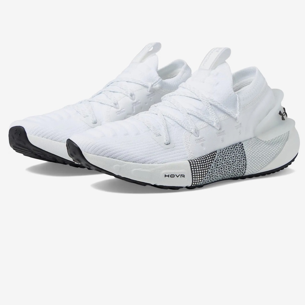 Under Armour White and Black Women's Sneakers